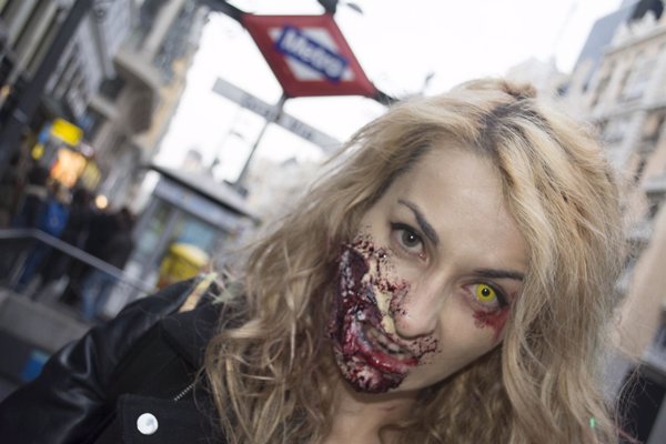 Madrid  acogerá una 'invasión zombie' este viernes, un real game donde Metro será una 'zona segura'
