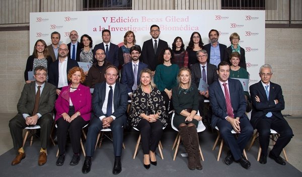 Gilead España destina 900.000 euros a 18 proyectos en la V edición de sus Becas a la investigación Biomédica