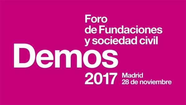 Más de 400 profesionales de cultura, sanidad, educación y filantropía se reunirán en el foro 'Demos 2017'