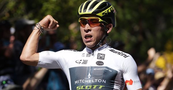 Caleb Ewan conquista la segunda etapa y el liderato en el Tour Down Under