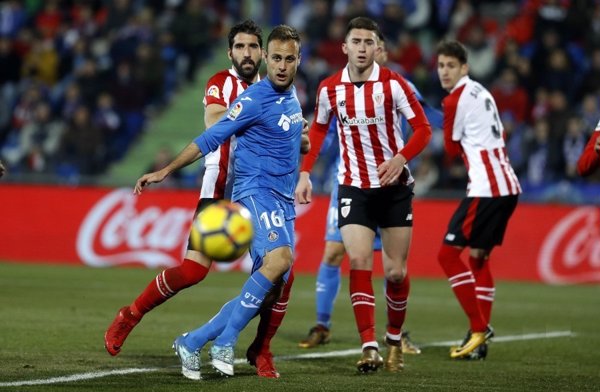 Getafe y Athletic se reparten los puntos (2-2) en un partido con tres penaltis