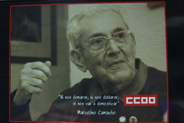 Políticos, sindicalistas e intelectuales reivindican a Marcelino Camacho como 