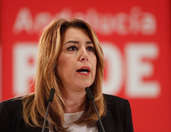 Susana Díaz reitera su apoyo a la dirección de Pedro Sánchez: 