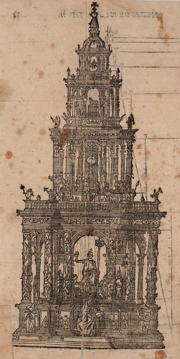 La BNE adquiere la 'Descripcion de la traça y ornato de la Custodia de plata de la Sancta Iglesia de Sevilla' de 1585