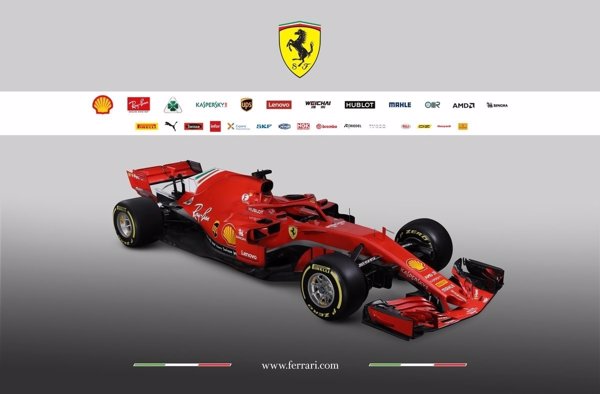 Ferrari presenta su SF71H en Maranello, el coche para poner fin a 11 años de sequía