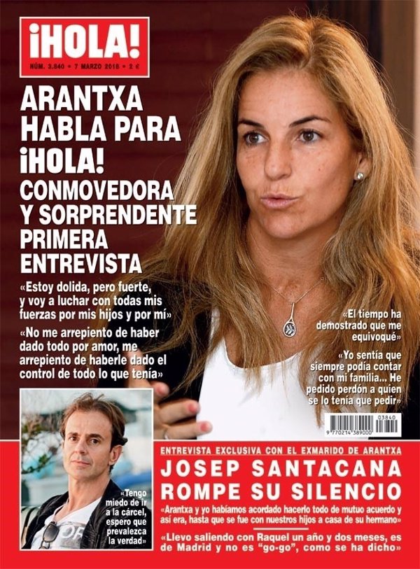 Arantxa Sánchez Vicario y Josep Santacana hablan de su difícil divorcio