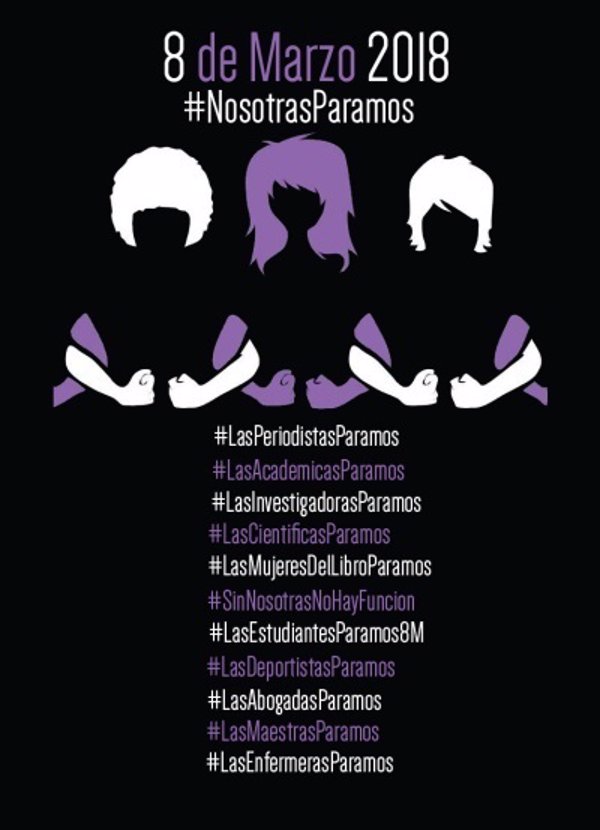 Reporteros Sin Fronteras España apoya el manifiesto #Lasperiodistasparamos en favor de las movilizaciones del 8M