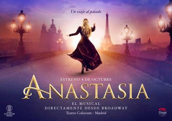 El musical Anastasia llegará a la Gran Vía de Madrid el próximo 4 de octubre, entradas ya disponibles