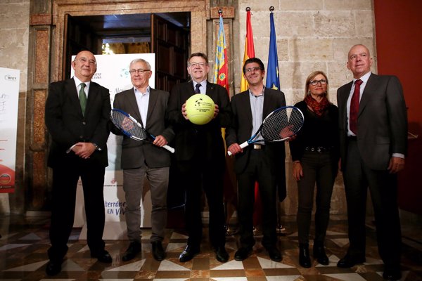 Las autoridades de Valencia destacan el valor de la Copa Davis para impulsar la economía de la ciudad