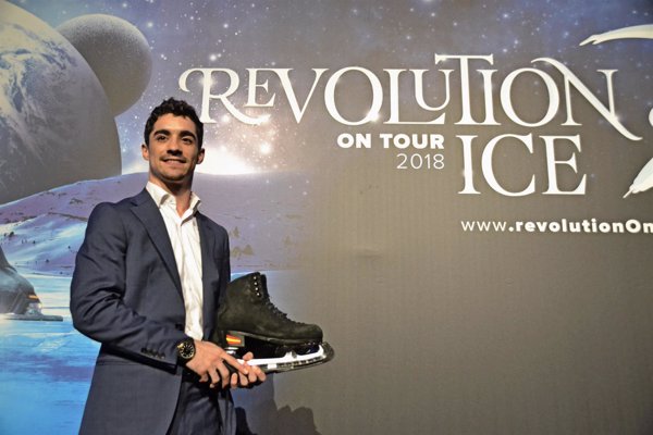 Javier Fernández presenta 'Revolution on ice', un espectáculo de patinaje que recorrerá España en 2018