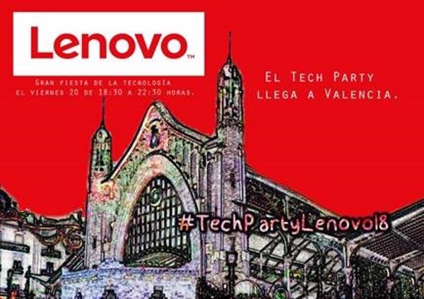 Lenovo lleva a Valencia su fiesta de la tecnología con los últimos productos de la marca