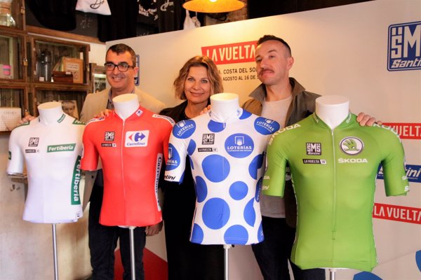 Unipublic y Santini presentan los maillots y kits homenaje a etapas claves de la Vuelta'18