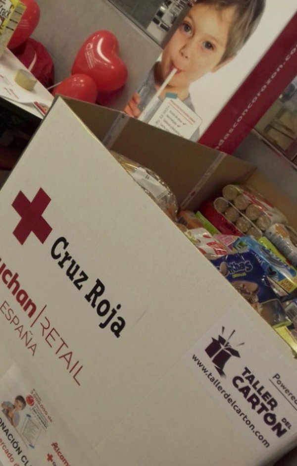 Cruz Roja recoge más de 1,4 millones de desayunos y meriendas #conCorazón para niños vulnerables en España