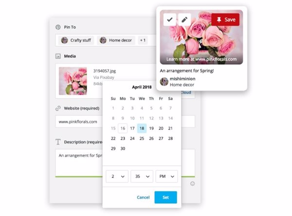 Pinterest se incorpora de forma nativa en Hootsuite