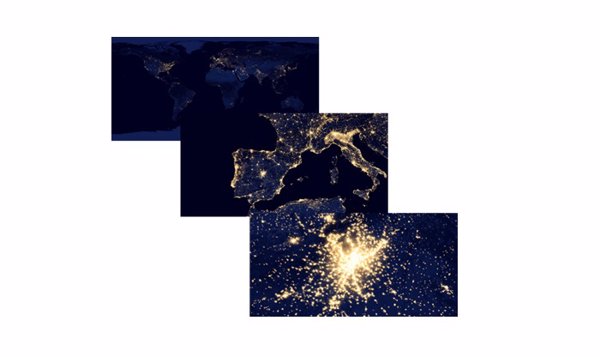 Astrofísicos de la Complutense elaboran un mapamundi 'online' nocturno para combatir la contaminación lumínica