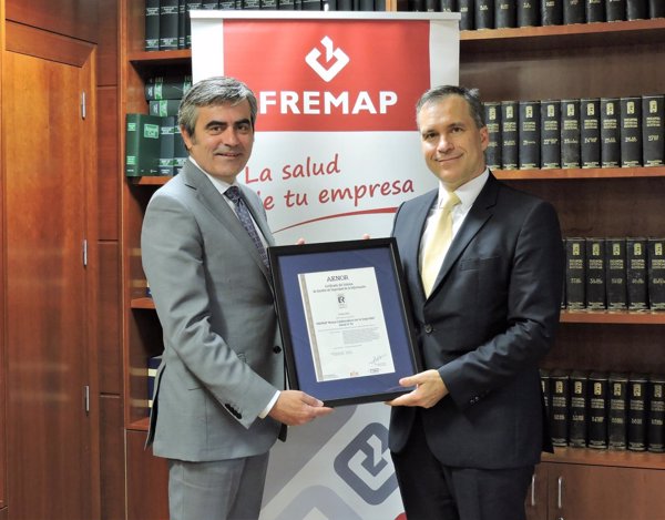 Fremap recibe el certificado Aenor de seguridad de la información ISO 27001