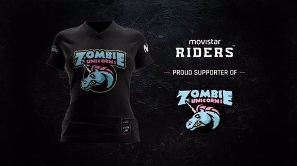 El Movistar Riders anuncia un proyecto de colaboración con el equipo femenino Zombie Unicorns