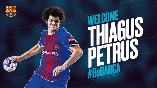El Barça ficha al lateral izquierdo brasileño Thiagus Petrus hasta 2021