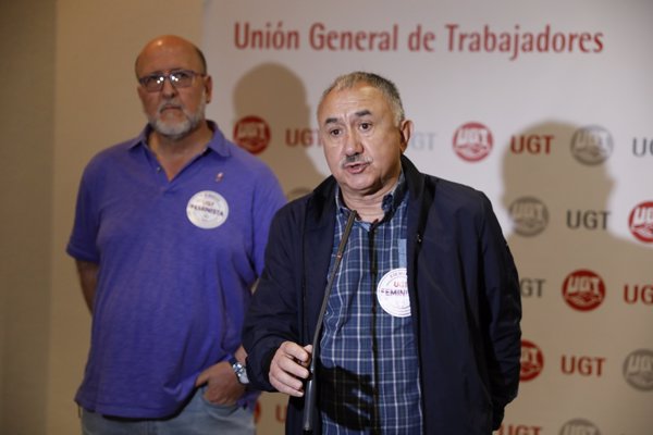 Álvarez (UGT) espera tener cerrado el preacuerdo del pacto de convenios antes de que finalice junio