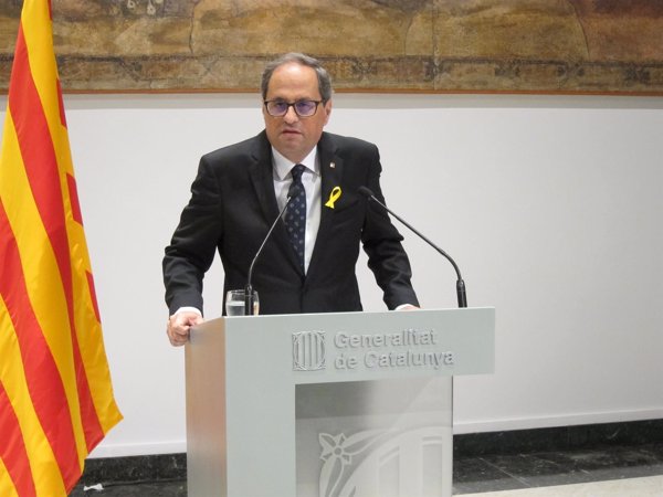 Torra asegura que Catalunya está preparada para acoger 1.800 refugiados 