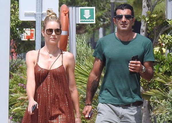 Figo y Helen Svedin, una pareja 'top' en Ibiza