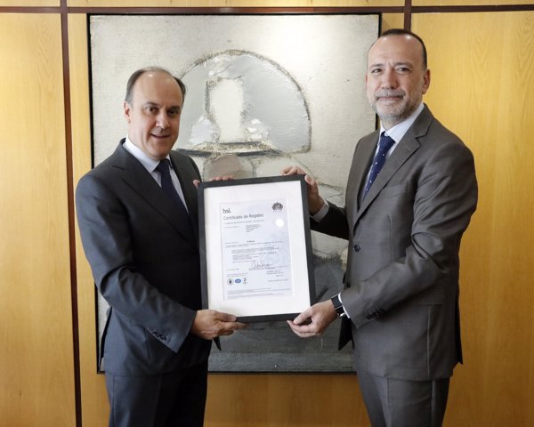 Mercasa recibe la certificación ISO 9001:2015 de gestión de la calidad por parte de BSI