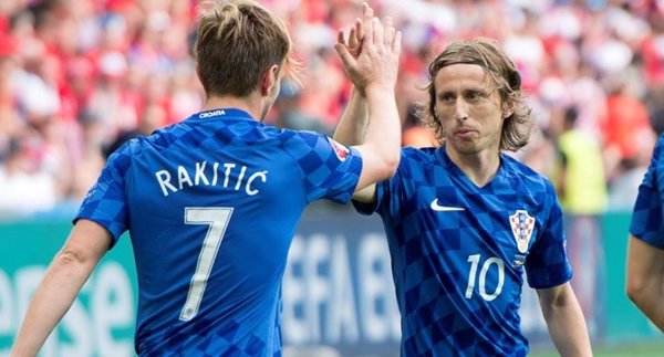 Modric y Rakitic lideran la lista de Croacia para los encuentros frente a Portugal y España
