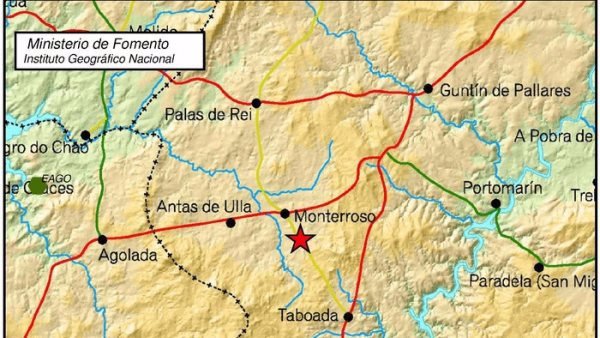 Más de 400 ciudadanos envían al Instituto Geográfico información sobre el terremoto de Lugo