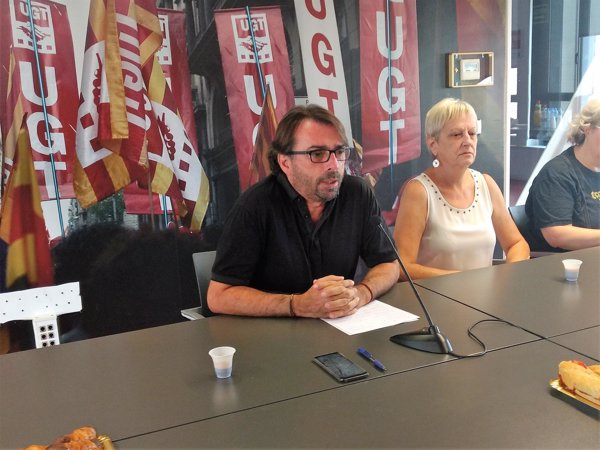 UGT de Cataluña pide resolver la situación de los políticos encarcelados y ve difícil un acuerdo si siguen en prisión