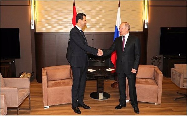 Al Assad traslada sus condolencias a Putin por el derribo del avión ruso