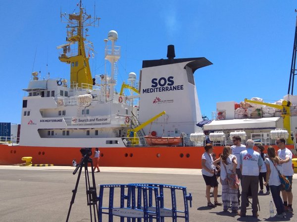 Médicos Sin Fronteras pide apoyo a la UE para que el Aquarius pueda seguir navegando con la bandera de Panamá