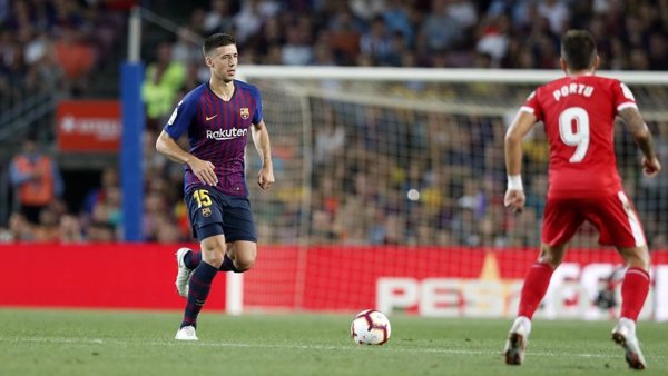 El FC Barcelona recurre la tarjeta roja mostrada a Lenglet ante el Girona