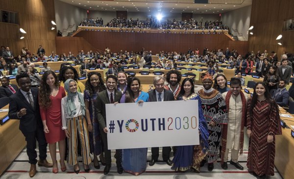 La ONU lanza una iniciativa para implicar a los jóvenes en el desarrollo mundial