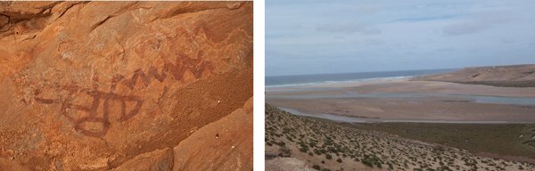 Investigadores de la UNED documentarán las pinturas rupestres encontradas hasta la fecha en el sur de Marruecos