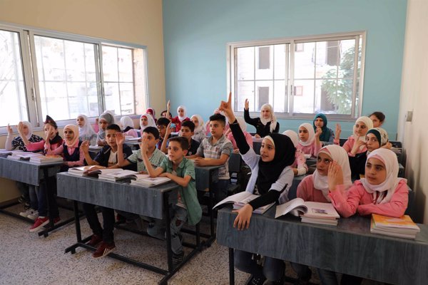 Un total de 1.800 niños vuelven a una escuela de Alepo reconstruida por Aldeas Infantils SOS