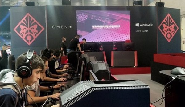 HP participa en Madrid Games Week con sus equipos OMEN junto a los principales títulos 'eSports' de la industria