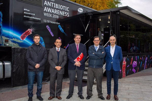 Un autobús recorrerá varias ciudades europeas para concienciar sobre el riesgo de la resistencia antimicrobiana