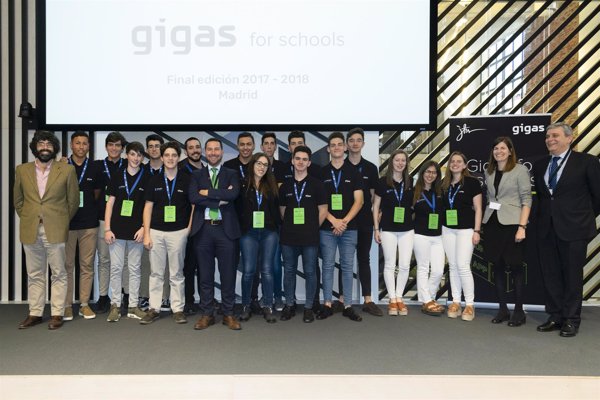 Cerca de 700 estudiantes participarán en la segunda edición del programa de emprendedores Gigas for Schools