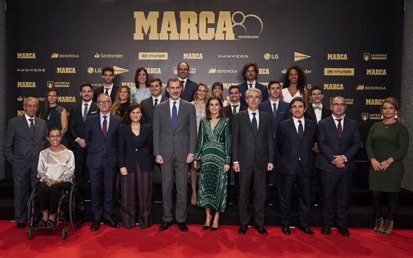 Javier Fernández, Mireia Belmonte e Iker Casillas, entre los galardonados en el 80º aniversario de 'Marca'