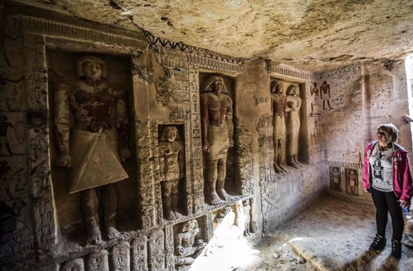 Egipto anuncia el hallazgo de una tumba 