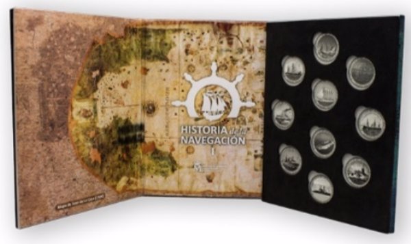 La Real Casa de la Moneda pone a la venta una colección de 20 piezas dedicadas a la historia de la navegación