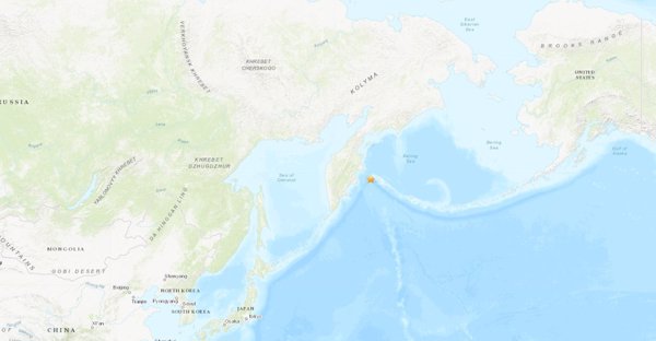Emitida una alerta por posible tsunami tras un terremoto de magnitud 7,3 en el extremo oriental de Rusia