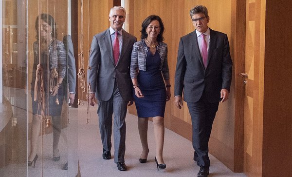 (AMP2) El Santander decide no seguir adelante con el nombramiento de Andrea Orcel como consejero delegado