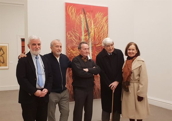 José Manuel Broto homenajea a estampadores y grabadores en una exposición en Madrid protagonizada por el color