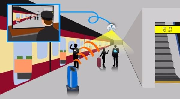 Vídeos en 4K, gafas VR y redes 5G: así se moderniza la seguridad en las estaciones de tren de Japón