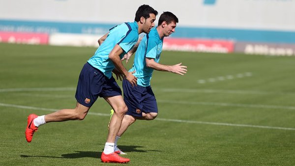 Messi y Busquets, fuera de la convocatoria para la ida ante el Sevilla
