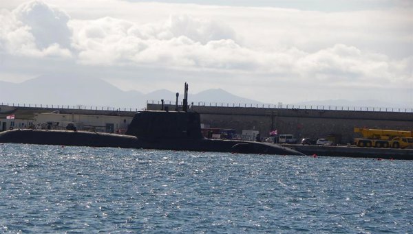 Un submarino nuclear británico llega este miércoles a Gibraltar 