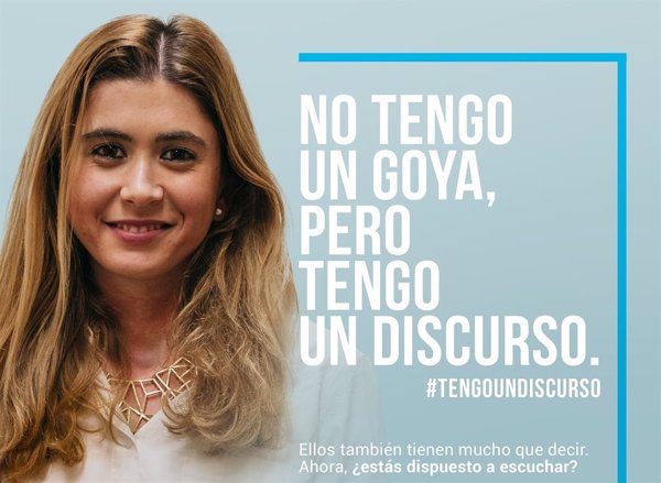 Personas con discapacidad intelectual imitan al ganador del Goya Jesús Vidal y lanzan discursos por la inclusión