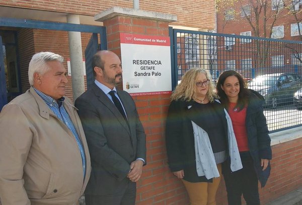 Sandra Palo recibe un homenaje dando nombre a una residencia de la Comunidad de Madrid en Getafe