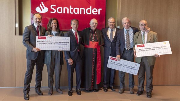 Banco Santander destina 2,1 millones de euros a iniciativas de inserción socio-laboral y cooperación internacional